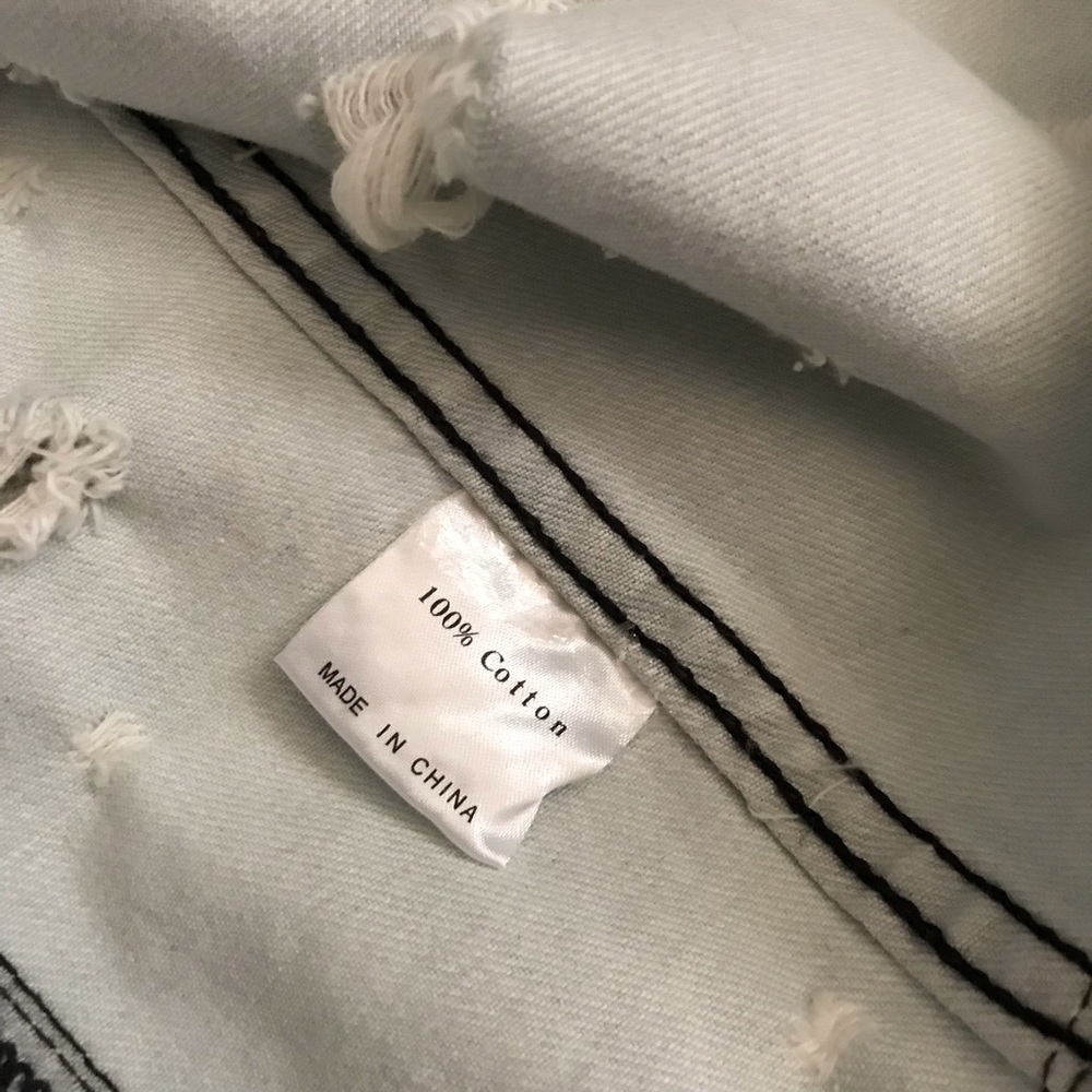 Carmar Denim Distressed Vest - Picture 6 of 7